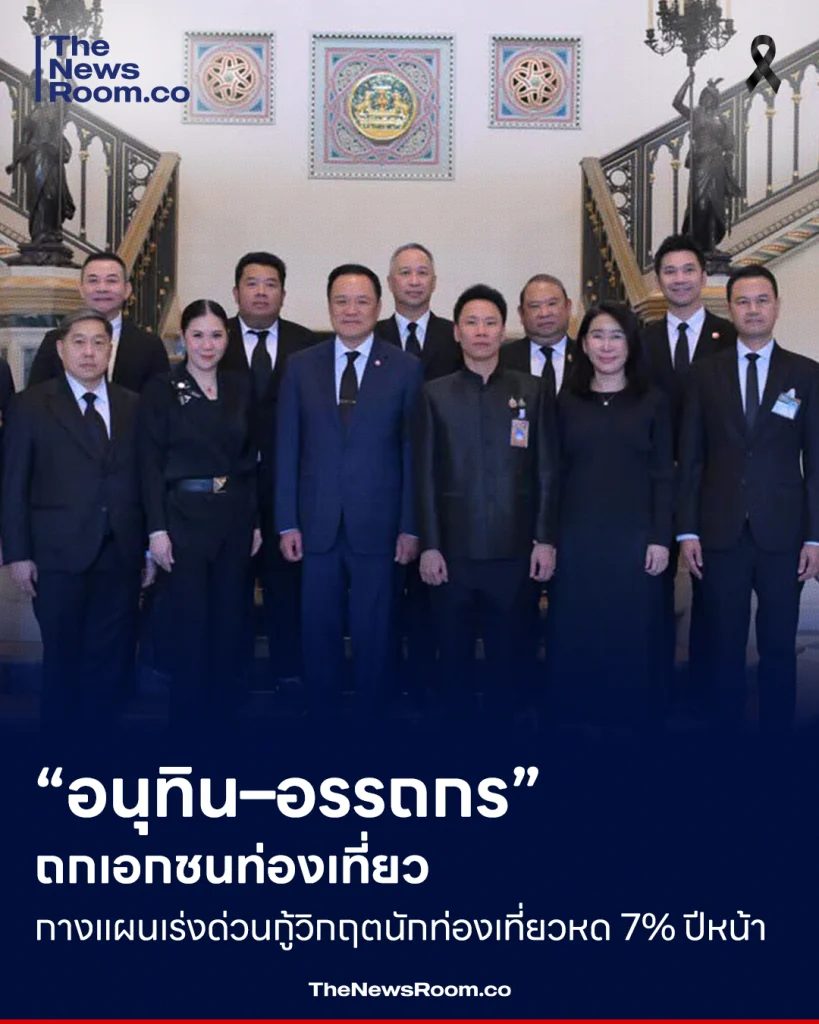 อรรถกร ศิริลัทธยากร รัฐมนตรีว่าการกระทรวงการท่องเที่ยวและกีฬา พร้อมด้วยผู้บริหารระดับสูงของกระทรวงฯ และผู้แทนองค์กรท่องเที่ยวจากภาคเอกชน อาทิ สภาอุตสาหกรรมท่องเที่ยวแห่งประเทศไทย, ATTA, สทน., สมาคมโรงแรมไทย และสมาคมสายการบินแห่งประเทศไทย เข้าพบ นายอนุทิน ชาญวีรกูล นายกรัฐมนตรี เพื่อหารือแนวทางฟื้นฟูอุตสาหกรรมท่องเที่ยวไทยในปี 2568