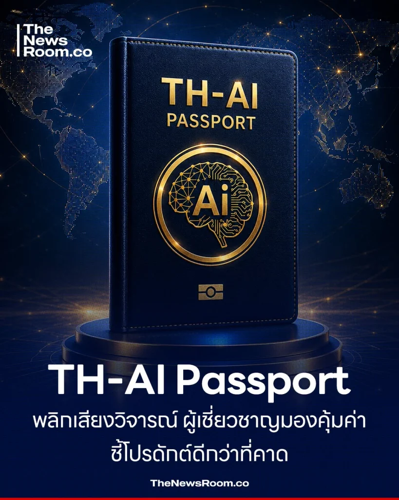 TH-AI Passport พลิกเสียงวิจารณ์ ผู้เชี่ยวชาญมองคุ้มค่า ชี้โปรดักต์ดีกว่าที่คาด